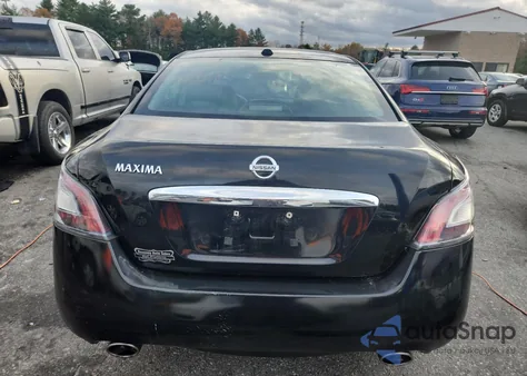 2012 Nissan Maxima S из США, поврежденный, VIN 1N4AA5AP6CC864392